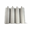 Pieds de sommier cylindriques bois clair
