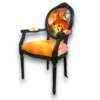 Fauteuil Louis XVI fantaisie