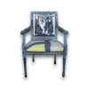 Fauteuil Louis XVI cubiste
