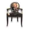 Fauteuil Louis XVI Moustaki